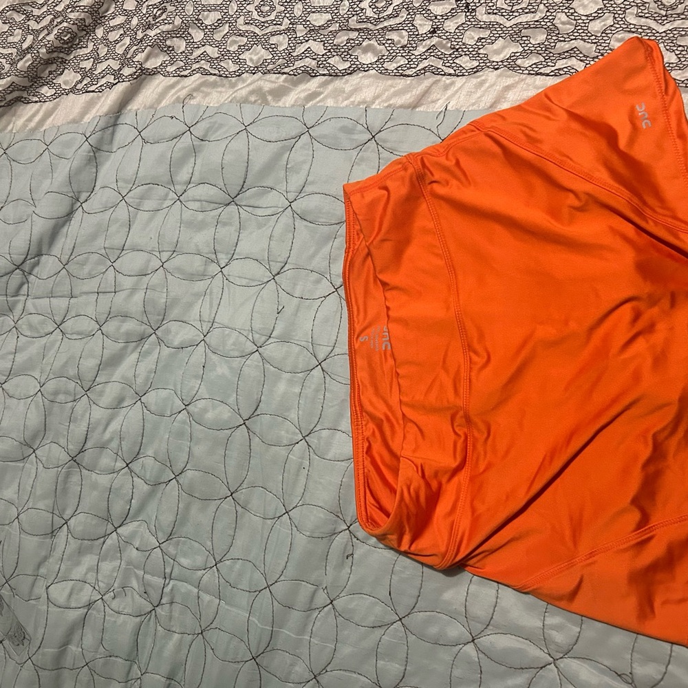 Bright Orange Athletic Shorts